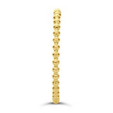 bead ring { silver + gold }
