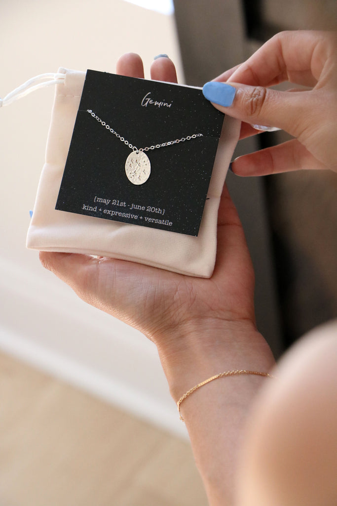 constellation necklace { silver + gold }