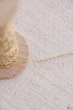 custom chain anklet { silver + gold }