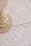 custom chain anklet { silver + gold }