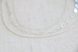 custom chain anklet { silver + gold }