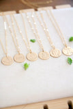zodiac flora necklace { gold + silver }