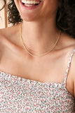 layering chain {silver + gold }
