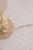 custom chain anklet { silver + gold }