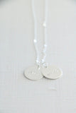 classic name necklace {sterling silver}