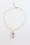 birthflower bracelet {sterling silver}