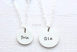 classic name necklace {sterling silver}