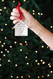 "home is where the heart is" ornament