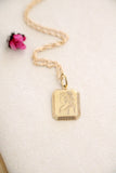 goddess necklace { silver + gold }