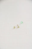 birthstone post earrings