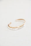 baby + toddler cuff bracelet { silver + gold }