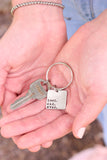 dad + grad keychain {pewter}