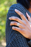 dot ring {sterling silver}