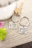 dad + grad keychain {pewter}