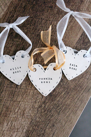 chubby heart ornament