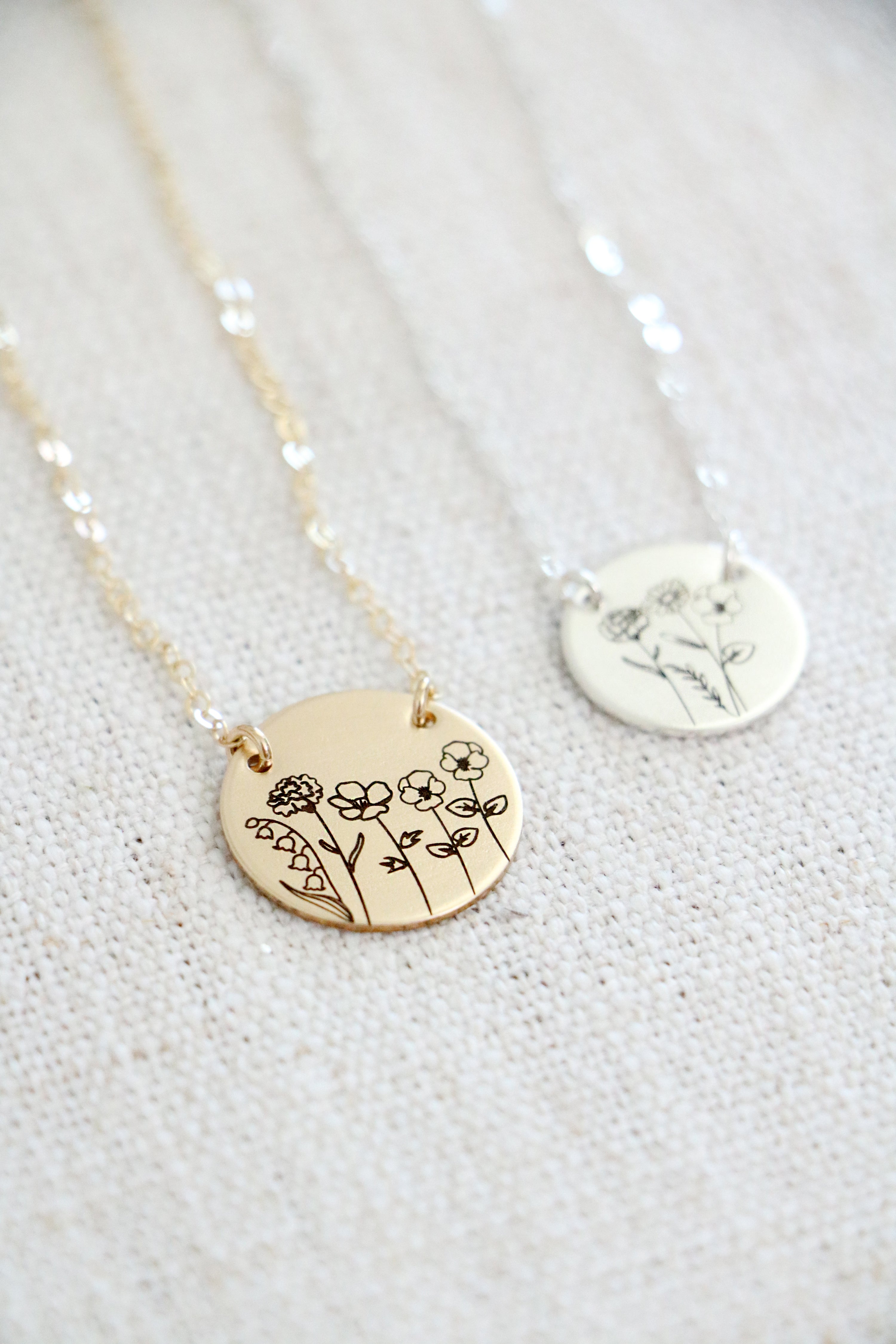 Bouquet necklace shop