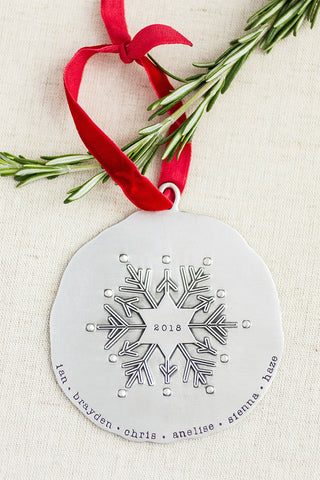 snowflake ornament