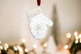 cozy mitten ornament