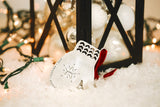 cozy mitten ornament