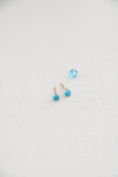 birthstone post earrings