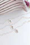 birthflower bracelet {sterling silver}