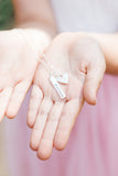 vertical bar necklace {with heart}