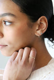 bead ring { silver + gold }