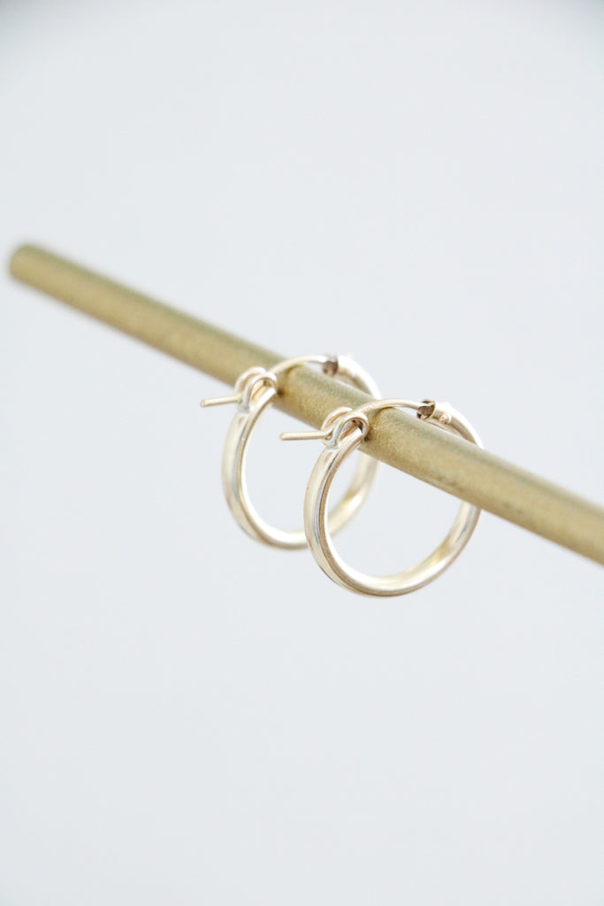bold hoops { gold + silver }