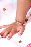baby + toddler cuff bracelet { silver + gold }
