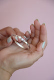 wrapped cuff (sterling silver}