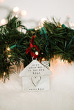 "home is where the heart is" ornament
