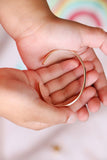 baby + toddler cuff bracelet { silver + gold }