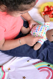 baby + toddler cuff bracelet { silver + gold }