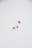 birthstone post earrings