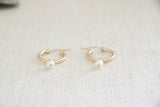 large pearl hoops