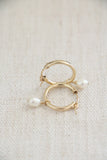 large pearl hoops