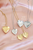 *LIMITED* Heart Locket { silver + gold }