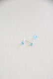 birthstone post earrings