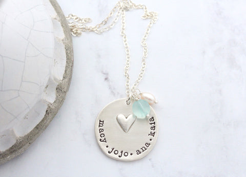 heart and center {sterling silver}