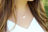 llama necklace {silver & gold}