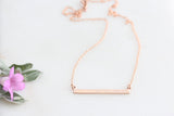 roman numerals necklace {silver or gold}