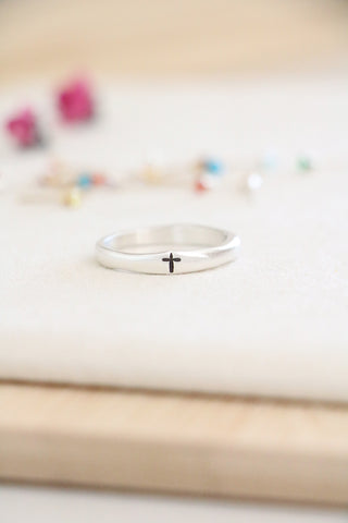 faith ring {sterling silver}
