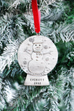 snowman ornament