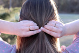 stacking birthstone ring {rose gold}