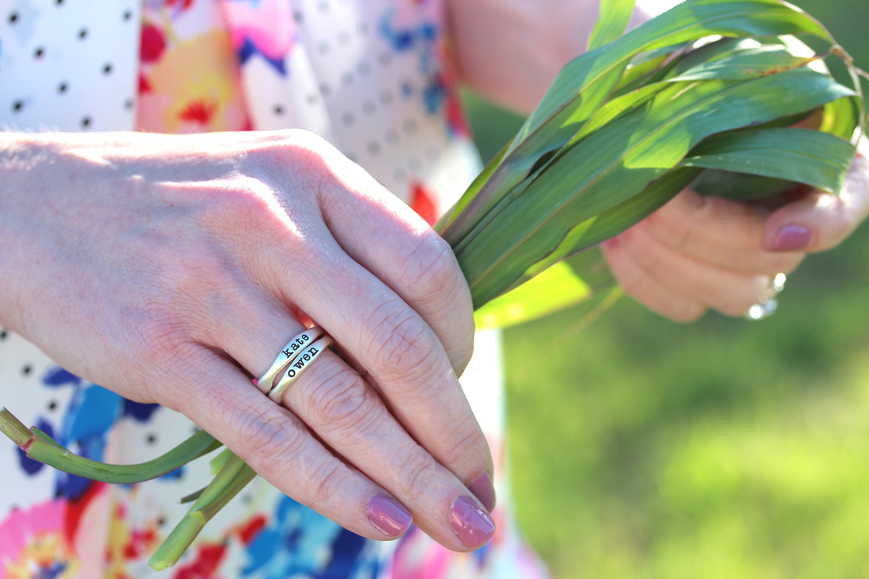Stackable rings lisa leonard top