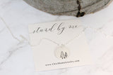 stand by me necklace {silver & gold}