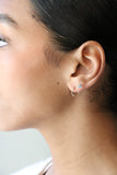 birthstone post earrings
